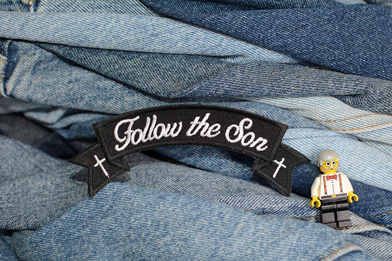 Follow The Son Iron-On Patch 0114