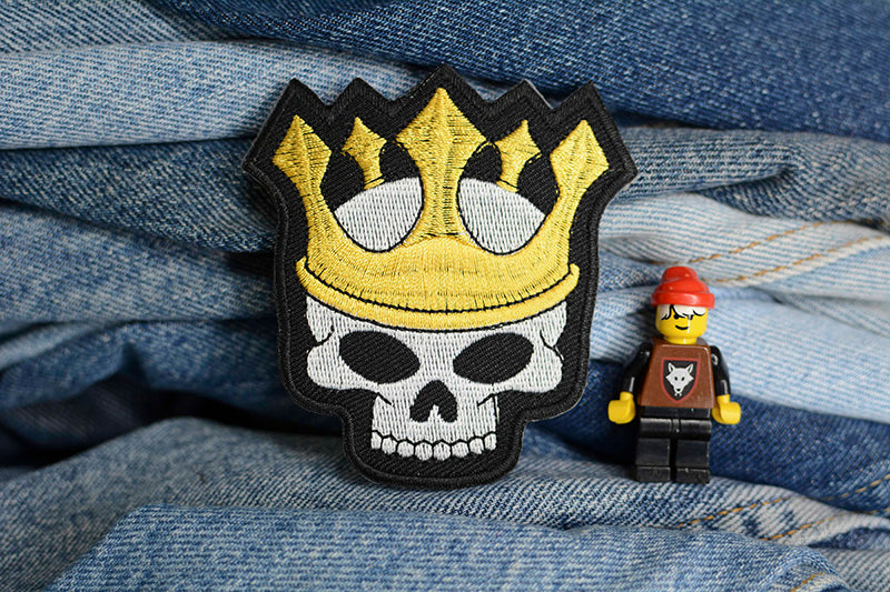 King Of Bones Iron-On Patch 0129