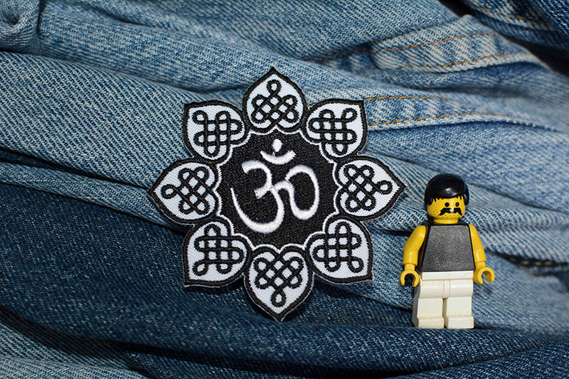 Flower Ohm Iron-On Patch 0142