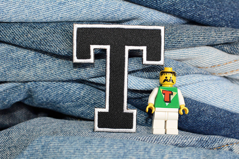 T Iron-On Patch 0233