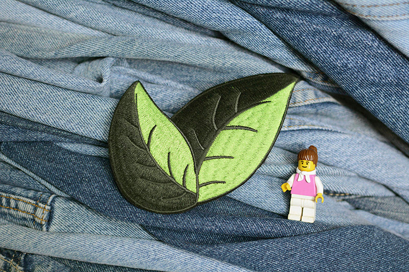 Leaf Iron-On Patch 0042