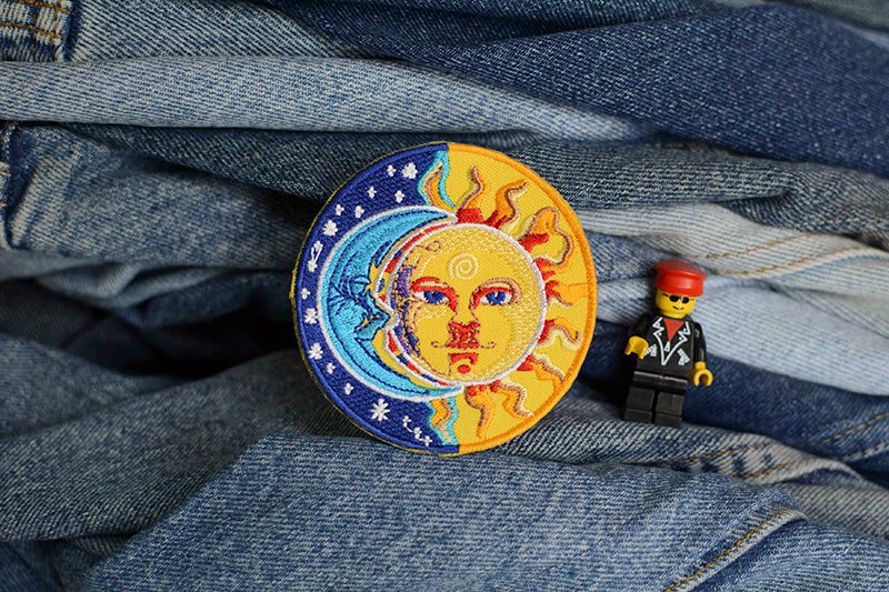 Sun n Moon Iron-On Patch 0061