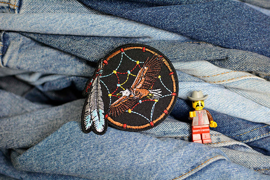 Patch thermocollant attrape-rêves aigle 0067