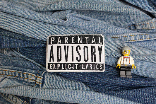 Parental Advisory Iron-On Patch 0073
