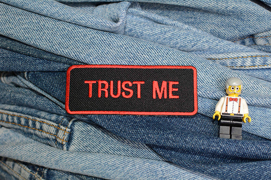 Patch thermocollant « Faites-moi confiance » 0074