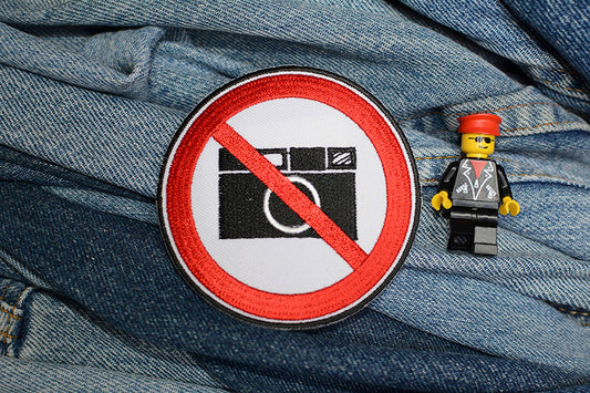 No Photo Iron-On Patch 0076