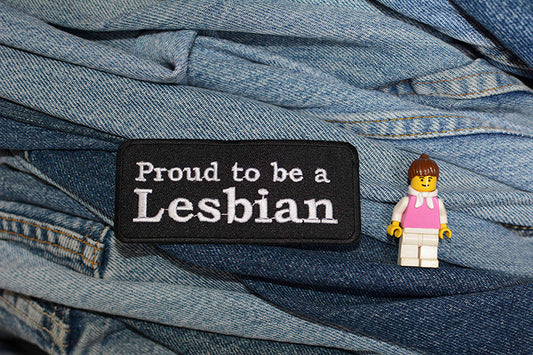 Proud To Be A Lesbian Iron-On Patch 0091
