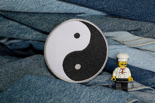 Ying Yang Iron-On Patch 0116