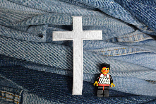 Cross Iron-On Patch 0127