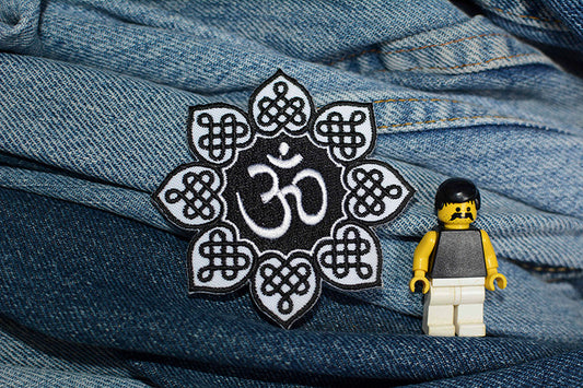Flower Ohm Iron-On Patch 0142
