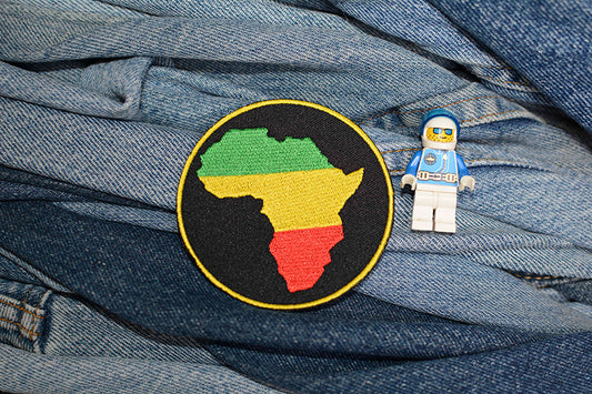 Rastafari Africa Iron-On Patch 0151