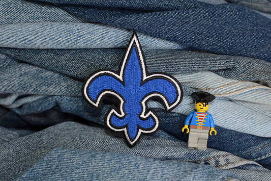 Fleur-de-Lys Iron-On Patch 0166