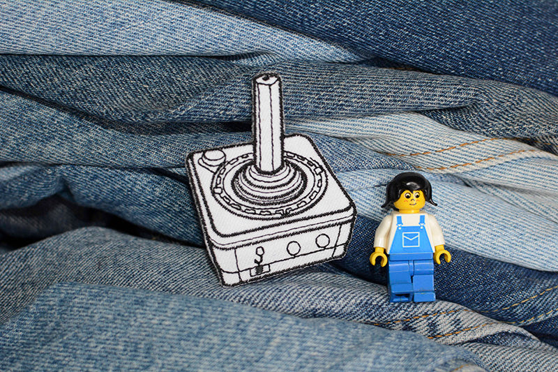 Controller (White) Iron-On Patch 0171