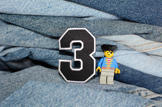 3 Iron-On Patch 0195