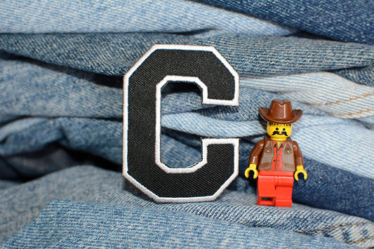 C Iron-On Patch 0216