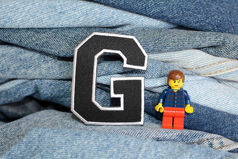 G Iron-On Patch 0220