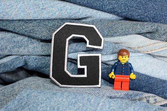 G Iron-On Patch 0220