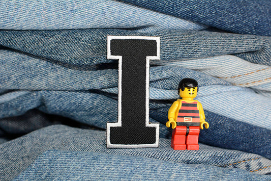 I Iron-On Patch 0222