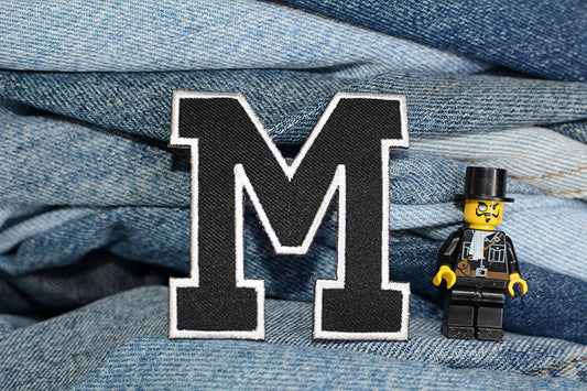 M Iron-On Patch 0226