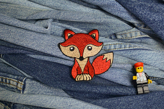 Fox Iron-On Patch 0022
