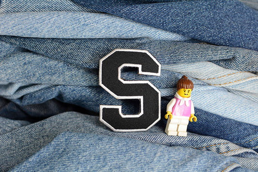 S Iron-On Patch 0232