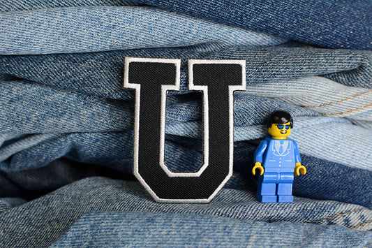 U Iron-On Patch 0234