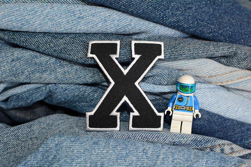 X Iron-On Patch 0237