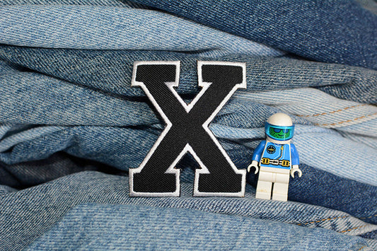 X Iron-On Patch 0237