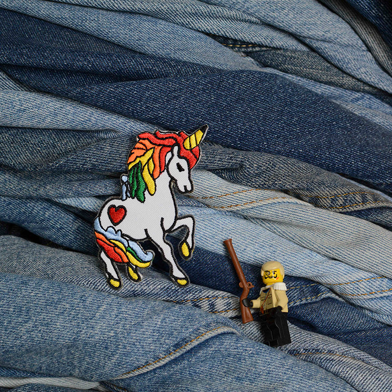 Unicorn Iron-On Patch 0025