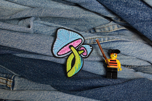 Mushroom Iron-On Patch 0035