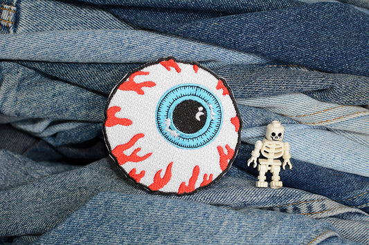 Eyeball Iron-On Patch 0050
