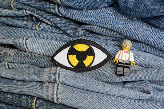 Radioactive Eye Iron-On Patch 0055