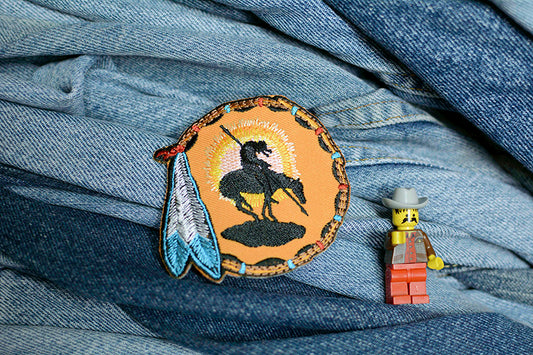 Bronco Dream Catcher Iron-On Patch 0066