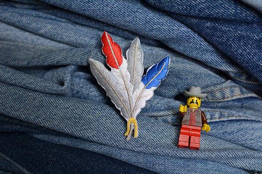 Feathers Iron-On Patch 0071