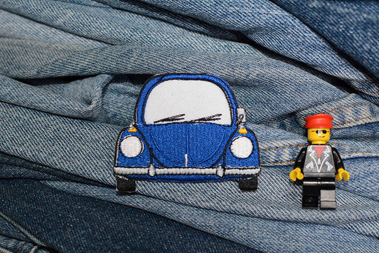 VW Beetle Iron-On Patch 0077