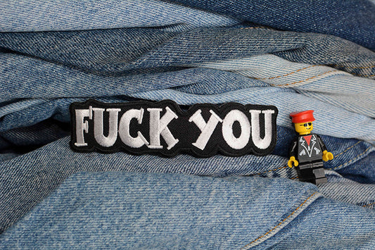 Fuck You Iron-On Patch 0092