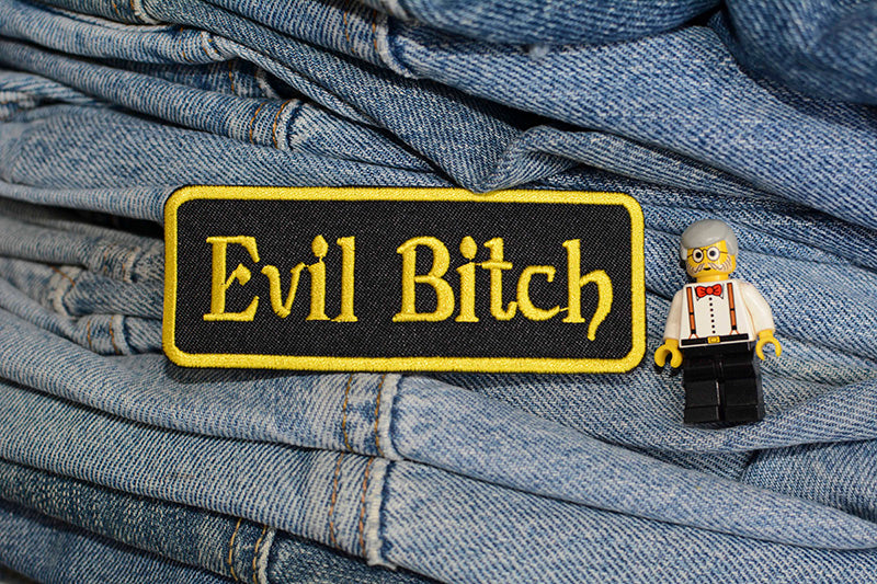 Evil Bitch Iron-On Patch 0095